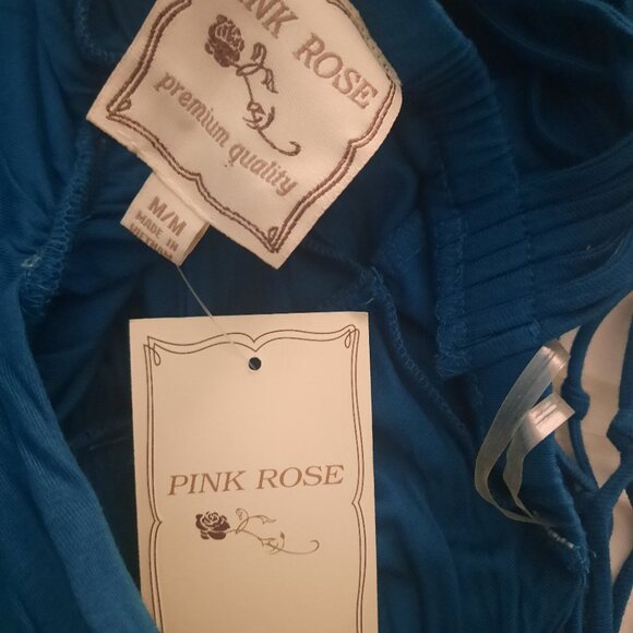 NWT Pink Rose Maxi Dress - Picture 2 of 11